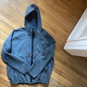 Men’s Northface zip hoodie with waffle liner.